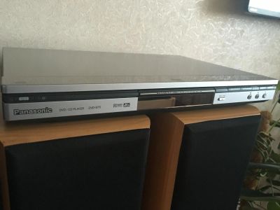 Лот: 6931479. Фото: 1. Panasonic DVD/CD проигрыватель. DVD, Blu-Ray плееры