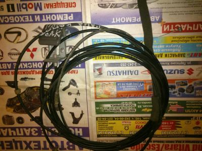 Лот: 10729845. Фото: 1. Трос бензобака лючка бака Toyota... Салон