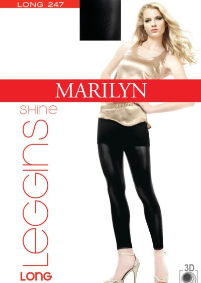 Лот: 8817935. Фото: 1. леггинсы marilyn gs 247 long nero... Колготки, чулки