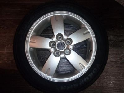 Лот: 8286946. Фото: 1. Колесо Mitsubishi 215/55 R17. Шины на дисках