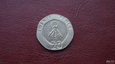 Лот: 9171322. Фото: 1. Гибралтар 20 пенсов 2005. Европа