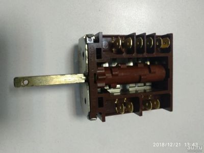Лот: 12829579. Фото: 1. Переключатель мощности конфорок... Запчасти для остальной бытовой техники