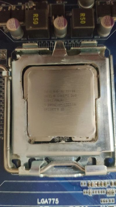 Лот: 12852827. Фото: 1. Процессор Intel Core 2 Duo E8400... Процессоры