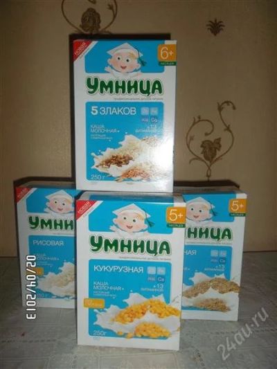 Лот: 2667704. Фото: 1. каша умница. Детское питание
