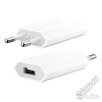 Лот: 5857124. Фото: 1. Сетевое зарядное USB [Power Adapter... Зарядные устройства, блоки питания, адаптеры сетевые для смартфонов