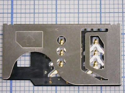 Лот: 12309548. Фото: 1. Коннектор SIM BlackBerry 9360... Шлейфы, разъёмы