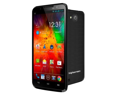 Лот: 4289203. Фото: 1. Смартфон Highscreen alpha R Black... Смартфоны