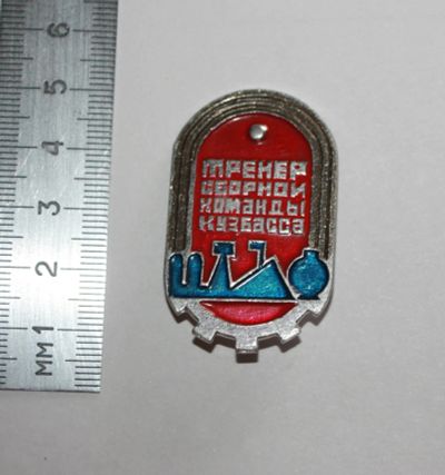 Лот: 25703297. Фото: 1. Значок: Тренер сборной команды... Сувенирные