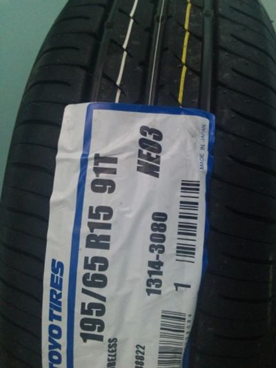 Лот: 9301222. Фото: 1. 195/65 r15 "Toyo NanoEnergy 3... Шины