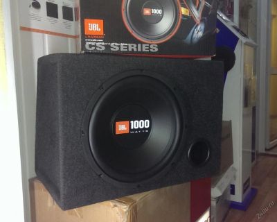 Лот: 5824493. Фото: 1. Сабвуфер JBL CS-1214 в ФИ корпусе... Сабвуферы