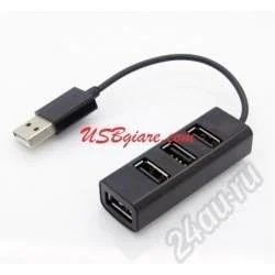 Лот: 2965939. Фото: 1. USB Hub Хаб 4 порта. Платы расширения, контроллеры, доп. порты