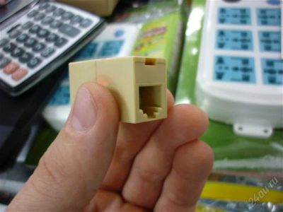 Лот: 2269281. Фото: 1. Проходной модуль RJ-45. Шлейфы, кабели, переходники