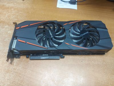 Лот: 25655397. Фото: 1. Видеокарта Gigabyte GeForce GTX... Видеокарты
