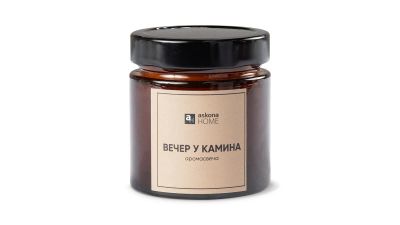 Лот: 25106912. Фото: 1. Аромасвеча Вечер у камина. Свечи