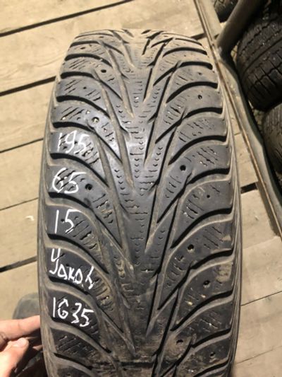 Лот: 24901043. Фото: 1. (1шт) 195/65R15 Yokohama Ice Guard... Шины