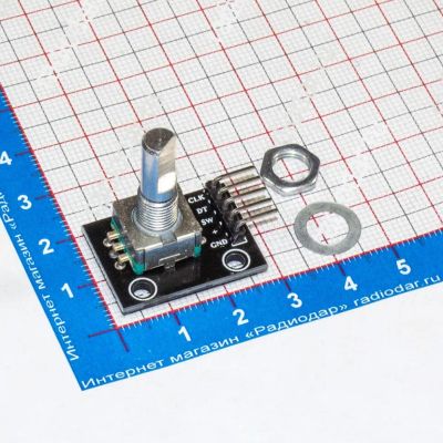 Лот: 24391181. Фото: 1. HW-040 модуль энкодера для Arduino... Другое (радиодетали  (электронные компоненты))