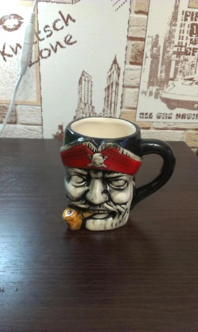 Лот: 7708457. Фото: 1. Кружка "Пират". Кружки, стаканы, бокалы