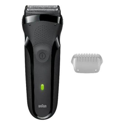Лот: 25732740. Фото: 1. Электробритва Braun S3 300s Black... Укладка и стрижка волос, бритьё, эпиляция