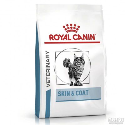 Лот: 16817089. Фото: 1. Роял канин SKIN & COAT (Скин энд... Корма