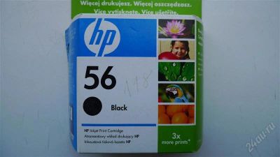 Лот: 1672205. Фото: 1. Картридж HP56 (C6656AE). Картриджи, расходные материалы