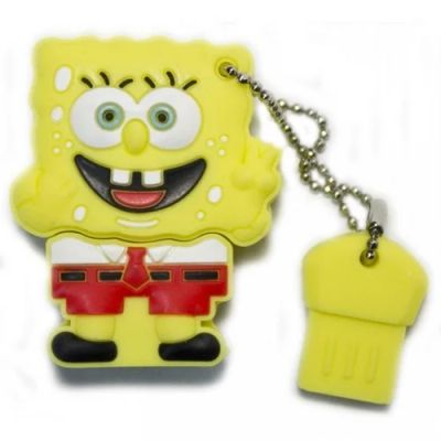 Лот: 3566606. Фото: 1. USB флешка 4 Gb "Спанч Боб". USB-флеш карты
