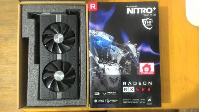 Лот: 12804871. Фото: 1. Sapphire AMD Radeon RX 580 nitro... Видеокарты