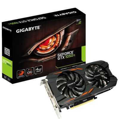 Лот: 17463781. Фото: 1. Gigabyte GeForce GTX 1050 Ti. Видеокарты