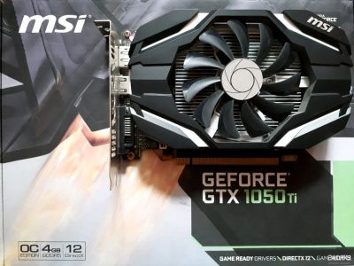 Лот: 13561191. Фото: 1. GTX 1050 ti Видеокарта GeForce... Видеокарты