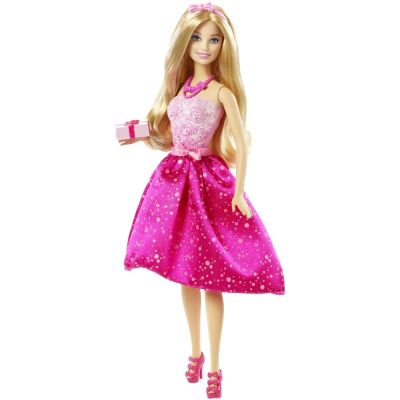 Лот: 10125284. Фото: 1. Кукла Barbie "С днем рождения... Куклы и аксессуары