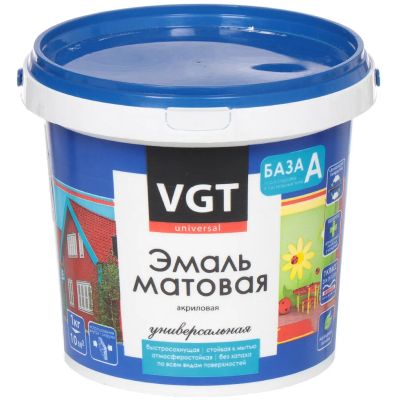 Лот: 24104366. Фото: 1. Эмаль VGT, ВД-АК-1179, универсальная... Краски, лаки, растворитель