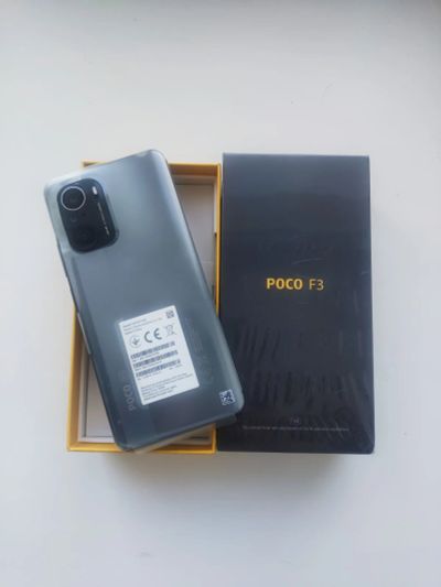 Лот: 18773067. Фото: 1. Xiaomi Poco F3 6/128 чёрные. Смартфоны