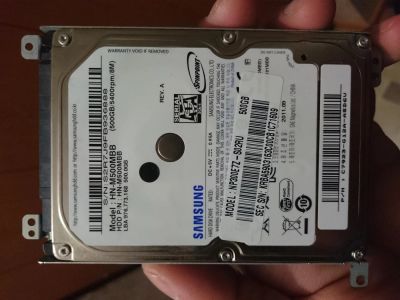 Лот: 4991055. Фото: 1. 2,5 Samsung 500gb/5400rpm/8mb. Жёсткие диски (HDD)