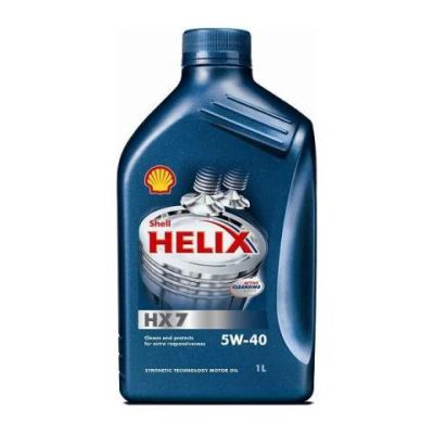 Лот: 8385216. Фото: 1. Shell Helix HX7 5W40 полусинтетика... Масла, жидкости