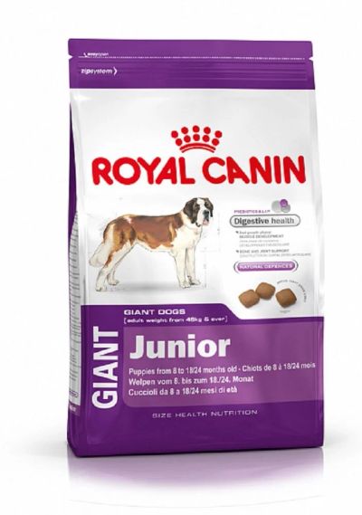 Лот: 4949665. Фото: 1. Корм Royal Canin Giant Junior... Корма