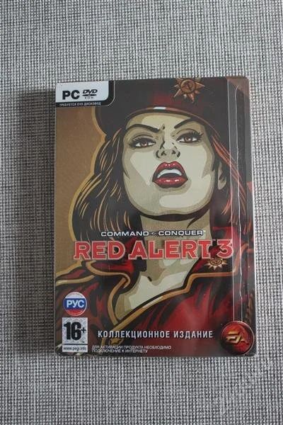 Лот: 1622310. Фото: 1. Command&Conquer Red Alert 3 Collectors... Игры для ПК