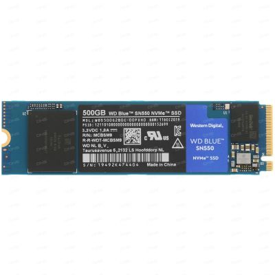 Лот: 19101221. Фото: 1. 500 ГБ SSD M.2 накопитель WD Blue... SSD-накопители