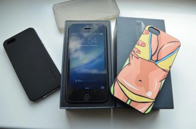 Лот: 3845249. Фото: 1. Apple iPhone 5 32gb РСТ. На Гарантии... Смартфоны