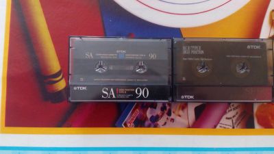 Лот: 16036327. Фото: 1. 2шт TDK SA90 + TDK SF90. Аудиозаписи