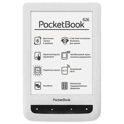 Лот: 4553770. Фото: 1. Электронная книга PocketBook 626... Электронные книги