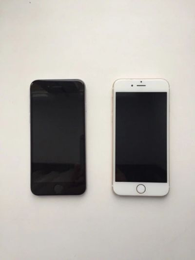 Лот: 12607253. Фото: 1. IPhone 6 16Гб - черно серый -... Смартфоны