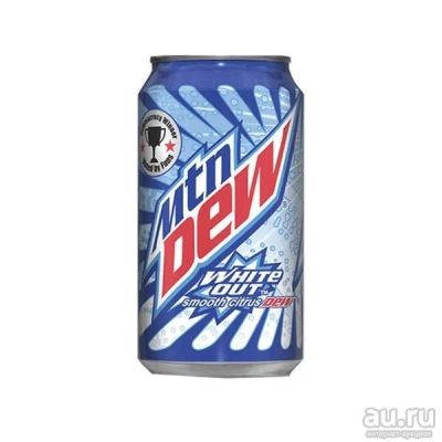 Лот: 8743030. Фото: 1. Mountain Dew White Out 0,355. Напитки