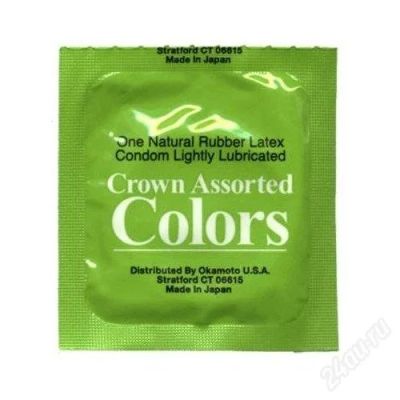 Лот: 1712954. Фото: 1. Презервативы Crown Assorted Colors... Другое (интимные товары)