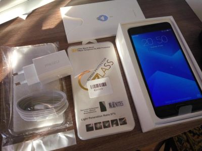 Лот: 9676003. Фото: 1. Meizu M5 note 3/32Gb серый, новый... Смартфоны