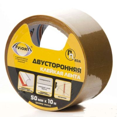 Лот: 12948033. Фото: 1. Скотч двухсторонний 50мм*10м PP... Крепёж