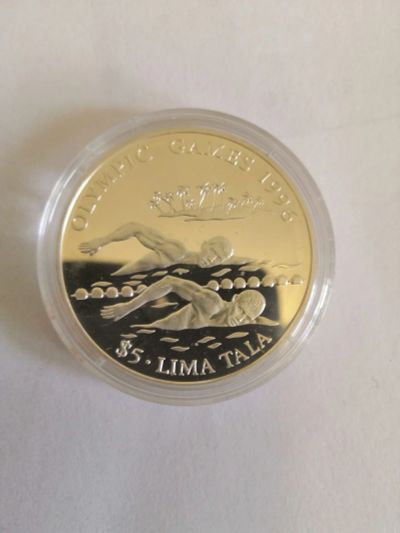Лот: 14586442. Фото: 1. Токелау 5 Лима Олимпиада 1996. Остальные страны