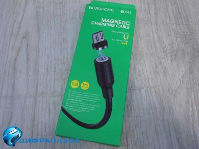 Лот: 18418807. Фото: 1. Кабель магнитный Micro USB Borofone... Дата-кабели, переходники
