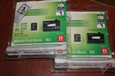 Лот: 2276327. Фото: 1. Карта памяти Sony Memory Stick... Карты памяти