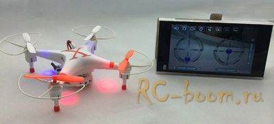 Лот: 9187386. Фото: 1. CX-30W Wi-Fi FPV Quadcopter трансляция... Квадрокоптеры