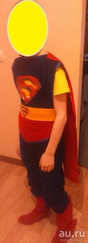 Лот: 13026598. Фото: 1. Костюм супермена для мальчика. Детские карнавальные, праздничные костюмы