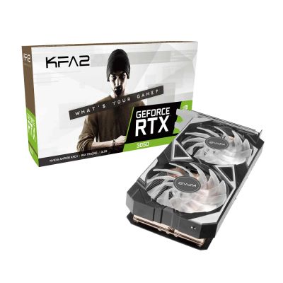 Лот: 25365458. Фото: 1. Видеокарта GeForce RTX3050 KFA2... Видеокарты